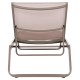 ΞΑΠΛΩΣΤΡΑ ΑΛΟΥΜΙΝΙΟΥ MARIMAR HM6562.03 ΣΚΕΛΕΤΟΣ TAUPE & TEXTILENE ΜΠΕΖ 220x67.5x31.5Υεκ