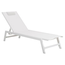 ΞΑΠΛΩΣΤΡΑ ΑΛΟΥΜΙΝΙΟΥ ΜΕ ΜΑΞΙΛΑΡΙ RABIA HM5982.04 ΣΕ ΣΑΜΠΑΝΙ 191,5x60x31Υεκ.