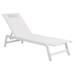 ΞΑΠΛΩΣΤΡΑ ΑΛΟΥΜΙΝΙΟΥ ΜΕ ΜΑΞΙΛΑΡΙ RABIA HM5982.03 ΣΕ ΑΝΘΡΑΚΙ 191,5x60x89,5Υεκ.