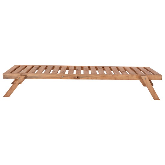 ΞΑΠΛΩΣΤΡΑ ΕΠΑΓΓΕΛΜΑΤΙΚΗ JULES HM11431.03 ΦΥΣΙΚΗ ΑΠΟ ΞΥΛΟ ΕΛΑΤΗΣ 72x196x29-84 εκ.