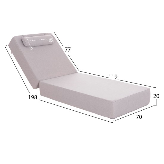 ΞΑΠΛΩΣΤΡΑ IKARIA HM10717.01 ΠΕΥΚΟ ΦΥΣΙΚΟ-OLEFIN ΣΕ ΨΑΡΟΚΟΚΚΑΛΟ-ΜΕ ΜΑΞΙΛΑΡΙ 20εκ.