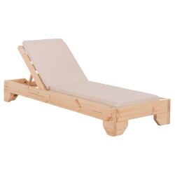 ΞΑΠΛΩΣΤΡΑ ΜΕ ΜΑΞΙΛΑΡΙ ΚΟΡΙΝΟΣ HM10775.60T ΞΥΛΟ ΠΕΥΚΟΥ--TEXTILENE ΜΠΕΖ 79x204x77Υεκ