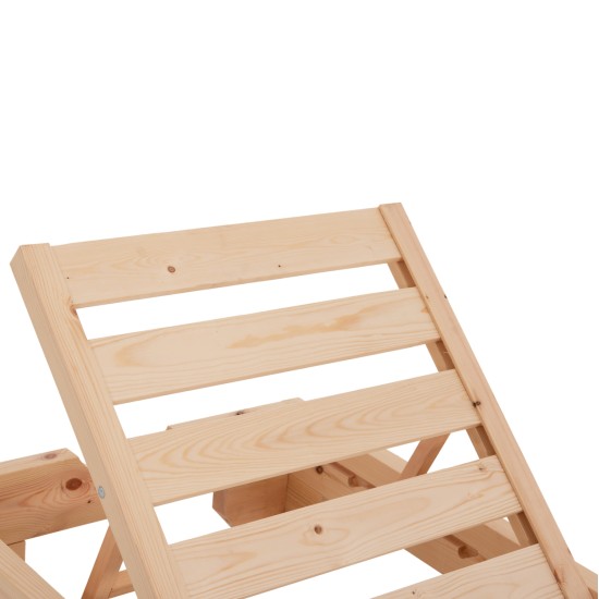 ΞΑΠΛΩΣΤΡΑ ΜΕ ΜΑΞΙΛΑΡΙ ΚΟΡΙΝΟΣ HM10776.05T ΞΥΛΟ ΠΕΥΚΟΥ--TEXTILENE ΣΕ ΜΑΥΡΟ 79x204x77Υεκ