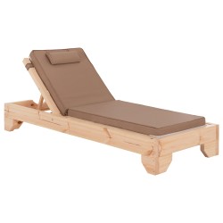 ΞΑΠΛΩΣΤΡΑ ΜΕ ΜΑΞΙΛΑΡΙ ΚΟΡΙΝΟΣ HM10776.04T ΞΥΛΟ ΠΕΥΚΟΥ--TEXTILENE ΣΕ ΜΟΚΑ 79x204x77Υ