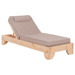 ΞΑΠΛΩΣΤΡΑ ΜΕ ΜΑΞΙΛΑΡΙ ΚΟΡΙΝΟΣ HM10778.72 ΞΥΛΟ ΠΕΥΚΟΥ--OLEFIN ΣΕ ΜΠΕΖ 79x204x77Υεκ