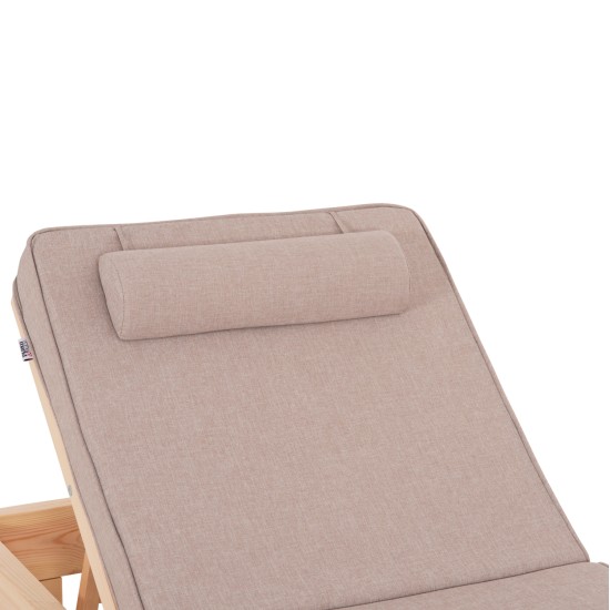 ΞΑΠΛΩΣΤΡΑ ΜΕ ΜΑΞΙΛΑΡΙ ΚΟΡΙΝΟΣ HM10778.72 ΞΥΛΟ ΠΕΥΚΟΥ--OLEFIN ΣΕ ΜΠΕΖ 79x204x77Υεκ