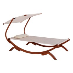 ΞΑΠΛΩΣΤΡΑ ΠΑΡΑΛΙΑΣ ΞΥΛΙΝΗ ΚΑΡΥΔΙ-ΜΠΕΖ ΜΕ ΣΚΙΑΣΤΡΟ COLBY HM5671.02 105X221X162Υ εκ. ΞΑΠΛΩΣΤΡΑ ΠΑΡΑΛΙΑΣ ΞΥΛΙΝΗ ΚΑΡΥΔΙ-ΜΠΕΖ ΜΕ ΣΚΙΑΣΤΡΟ COLBY HM5671.02 105X221X162Υ εκ.