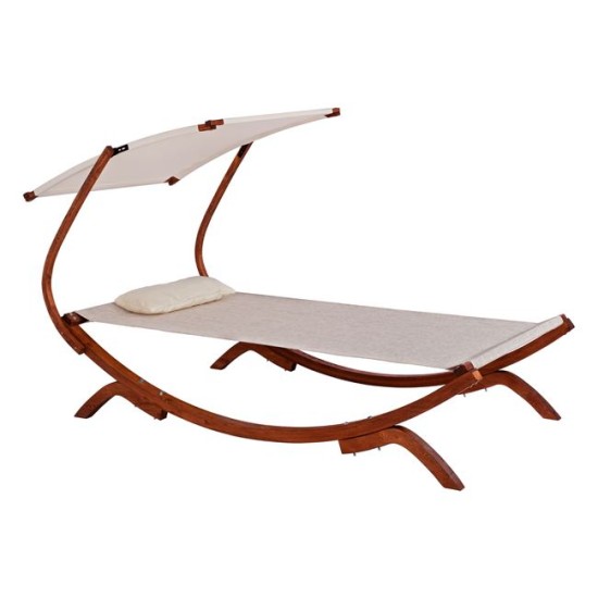 ΞΑΠΛΩΣΤΡΑ ΠΑΡΑΛΙΑΣ ΞΥΛΙΝΗ ΚΑΡΥΔΙ-ΜΠΕΖ ΜΕ ΣΚΙΑΣΤΡΟ COLBY HM5671.02 105X221X162Υ εκ. ΞΑΠΛΩΣΤΡΑ ΠΑΡΑΛΙΑΣ ΞΥΛΙΝΗ ΚΑΡΥΔΙ-ΜΠΕΖ ΜΕ ΣΚΙΑΣΤΡΟ COLBY HM5671.02 105X221X162Υ εκ.