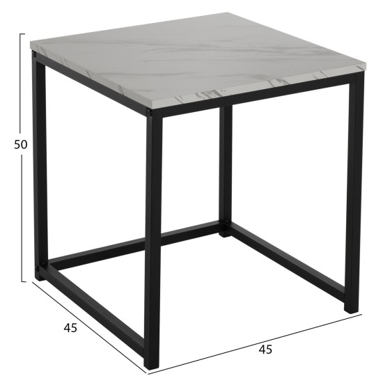 ΖΙΓΚΟΝ GRELAY 2 ΤΕΜ MDF ΟΨΗ ΜΑΡΜΑΡΟΥ & ΜΕΤΑΛΛΟ HM8762.11 45Χ45Χ50εκ. & 37Χ37Χ43 εκ. ΖΙΓΚΟΝ GRELAY 2 ΤΕΜ MDF ΟΨΗ ΜΑΡΜΑΡΟΥ & ΜΕΤΑΛΛΟ HM8762.11 45Χ45Χ50εκ. & 37Χ37Χ43 εκ.