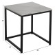ΖΙΓΚΟΝ GRELAY 2 ΤΕΜ MDF ΟΨΗ ΜΑΡΜΑΡΟΥ & ΜΕΤΑΛΛΟ HM8762.11 45Χ45Χ50εκ. & 37Χ37Χ43 εκ. ΖΙΓΚΟΝ GRELAY 2 ΤΕΜ MDF ΟΨΗ ΜΑΡΜΑΡΟΥ & ΜΕΤΑΛΛΟ HM8762.11 45Χ45Χ50εκ. & 37Χ37Χ43 εκ.