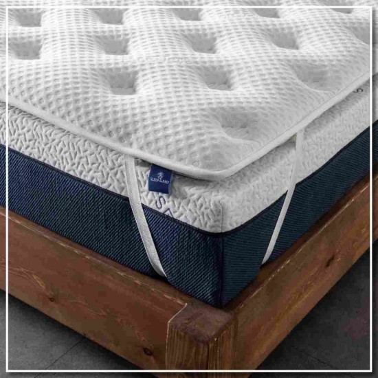 Ανώστρωμα διπλό "ALOE VERA SOFT COMFORT" 140x200x7