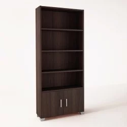 Βιβλιοθήκη σε χρώμα βέγγε 75x30x180