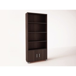 Βιβλιοθήκη σε χρώμα βέγγε 75x30x180
