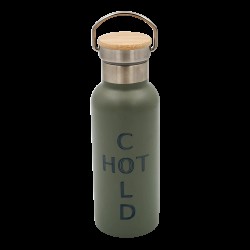 Θερμός "ECO" σε πράσινο χρώμα 500ml