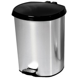 Πεντάλ πλαστικό μεταλιζέ 50L