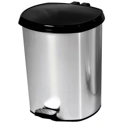 Πεντάλ πλαστικό μεταλιζέ 50L