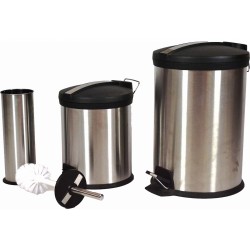 Πεντάλ inox-πλαστικό 20L