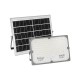 LUMOVOX 73068 Προβολέας LED 200W 10000lm 120° DC 5V με Φωτοβολταϊκό Panel 5V 12W & Επαναφορτιζόμενη Μπαταρία Li-ion 3.2V 10000mAh Αδιάβροχο IP67 Ψυχρό Λευκό 6000K - 180 x SMD2835 Sanan Chip - Γκρι Ανθρακί - Μ29.5 x Π5.5 x Υ19cm - 2 Χρόνια Εγγύηση