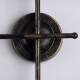 PIPING 00666 Vintage Επιτοίχιο Φωτιστικό Πολύφωτο 6 x E27 IP20 Μπρούτζινο Μέταλλο - Μ66 x Π9.5 x Υ49cm PIPING 00666 Vintage Επιτοίχιο Φωτιστικό Πολύφωτο 6 x E27 IP20 Μπρούτζινο Μέταλλο - Μ66 x Π9.5 x Υ49cm