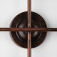 PIPING 00668-1 Vintage Φωτιστικό Οροφής Πλέγμα Πολύφωτο 12 x E27 IP20 Χάλκινο Μέταλλο - Μ78.5 x Π9.5 x Υ64cm PIPING 00668-1 Vintage Φωτιστικό Οροφής Πλέγμα Πολύφωτο 12 x E27 IP20 Χάλκινο Μέταλλο - Μ78.5 x Π9.5 x Υ64cm