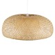 SAN TROPEZ 00673 Boho Κρεμαστό Φωτιστικό Πλέγμα Μονόφωτο 1 x E27 IP20 Μπεζ Ξύλο - Μ100 x Π100 x Y35cm SAN TROPEZ 00673 Boho Κρεμαστό Φωτιστικό Πλέγμα Μονόφωτο 1 x E27 IP20 Μπεζ Ξύλο - Μ100 x Π100 x Y35cm