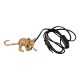 MOUSE 00677 Vintage Επιτραπέζιο Φωτιστικό Πορτατίφ Μονόφωτο 1 x E12 IP20 Χρυσό Πλαστικό - Μ13 x Π4 x Υ7cm MOUSE 00677 Vintage Επιτραπέζιο Φωτιστικό Πορτατίφ Μονόφωτο 1 x E12 IP20 Χρυσό Πλαστικό - Μ13 x Π4 x Υ7cm