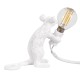 MOUSE 00679 Vintage Επιτραπέζιο Φωτιστικό Πορτατίφ Μονόφωτο 1 x E12 IP20 Λευκό Πλαστικό - Μ12 x Π4 x Υ10cm MOUSE 00679 Vintage Επιτραπέζιο Φωτιστικό Πορτατίφ Μονόφωτο 1 x E12 IP20 Λευκό Πλαστικό - Μ12 x Π4 x Υ10cm