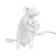 MOUSE 00679 Vintage Επιτραπέζιο Φωτιστικό Πορτατίφ Μονόφωτο 1 x E12 IP20 Λευκό Πλαστικό - Μ12 x Π4 x Υ10cm MOUSE 00679 Vintage Επιτραπέζιο Φωτιστικό Πορτατίφ Μονόφωτο 1 x E12 IP20 Λευκό Πλαστικό - Μ12 x Π4 x Υ10cm