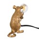 MOUSE 00680 Vintage Επιτραπέζιο Φωτιστικό Πορτατίφ Μονόφωτο 1 x E12 IP20 Χρυσό Πλαστικό - Μ12 x Π4 x Υ10cm MOUSE 00680 Vintage Επιτραπέζιο Φωτιστικό Πορτατίφ Μονόφωτο 1 x E12 IP20 Χρυσό Πλαστικό - Μ12 x Π4 x Υ10cm