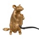 MOUSE 00680 Vintage Επιτραπέζιο Φωτιστικό Πορτατίφ Μονόφωτο 1 x E12 IP20 Χρυσό Πλαστικό - Μ12 x Π4 x Υ10cm MOUSE 00680 Vintage Επιτραπέζιο Φωτιστικό Πορτατίφ Μονόφωτο 1 x E12 IP20 Χρυσό Πλαστικό - Μ12 x Π4 x Υ10cm