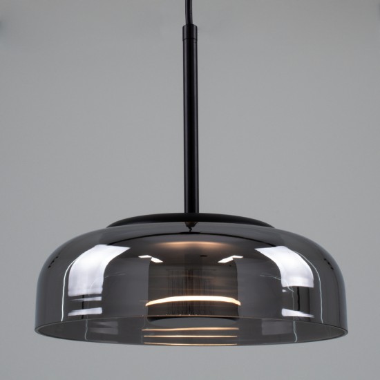 CHARLOTTE 00743 Μοντέρνο Κρεμαστό Φωτιστικό Καμπάνα CREE LED 5W 500lm 180° AC 85-265V IP20 Θερμό Λευκό 2700K Ασημί Γυαλί με Μαύρο Μέταλλο Μ23 x Π23 x Υ23cm - 2 Xρόνια Εγγύηση CHARLOTTE 00743 Μοντέρνο Κρεμαστό Φωτιστικό Καμπάνα CREE LED 5W 500lm 180° AC 85-265V IP20 Θερμό Λευκό 2700K Ασημί Γυαλί με Μαύρο Μέταλλο Μ23 x Π23 x Υ23cm - 2 Xρόνια Εγγύηση