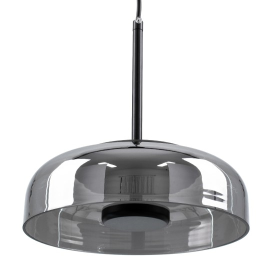 CHARLOTTE 00743 Μοντέρνο Κρεμαστό Φωτιστικό Καμπάνα CREE LED 5W 500lm 180° AC 85-265V IP20 Θερμό Λευκό 2700K Ασημί Γυαλί με Μαύρο Μέταλλο Μ23 x Π23 x Υ23cm - 2 Xρόνια Εγγύηση CHARLOTTE 00743 Μοντέρνο Κρεμαστό Φωτιστικό Καμπάνα CREE LED 5W 500lm 180° AC 85-265V IP20 Θερμό Λευκό 2700K Ασημί Γυαλί με Μαύρο Μέταλλο Μ23 x Π23 x Υ23cm - 2 Xρόνια Εγγύηση