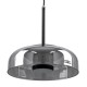 CHARLOTTE 00743 Μοντέρνο Κρεμαστό Φωτιστικό Καμπάνα CREE LED 5W 500lm 180° AC 85-265V IP20 Θερμό Λευκό 2700K Ασημί Γυαλί με Μαύρο Μέταλλο Μ23 x Π23 x Υ23cm - 2 Xρόνια Εγγύηση CHARLOTTE 00743 Μοντέρνο Κρεμαστό Φωτιστικό Καμπάνα CREE LED 5W 500lm 180° AC 85-265V IP20 Θερμό Λευκό 2700K Ασημί Γυαλί με Μαύρο Μέταλλο Μ23 x Π23 x Υ23cm - 2 Xρόνια Εγγύηση