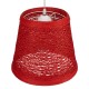 PLAYROOM 00863 Vintage Κρεμαστό Φωτιστικό Καμπάνα Μονόφωτο 1 x E27 IP20 Κόκκινο Rattan - Μ32 x Π32 x Υ27cm PLAYROOM 00863 Vintage Κρεμαστό Φωτιστικό Καμπάνα Μονόφωτο 1 x E27 IP20 Κόκκινο Rattan - Μ32 x Π32 x Υ27cm