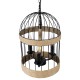 MERLIN 00865 Vintage Κρεμαστό Φωτιστικό Πλέγμα Τρίφωτο 3 x E14 IP20 Μαύρο Μέταλλο με Μπεζ Σχοινί - Μ28 x Π28 x Υ40cm MERLIN 00865 Vintage Κρεμαστό Φωτιστικό Πλέγμα Τρίφωτο 3 x E14 IP20 Μαύρο Μέταλλο με Μπεζ Σχοινί - Μ28 x Π28 x Υ40cm