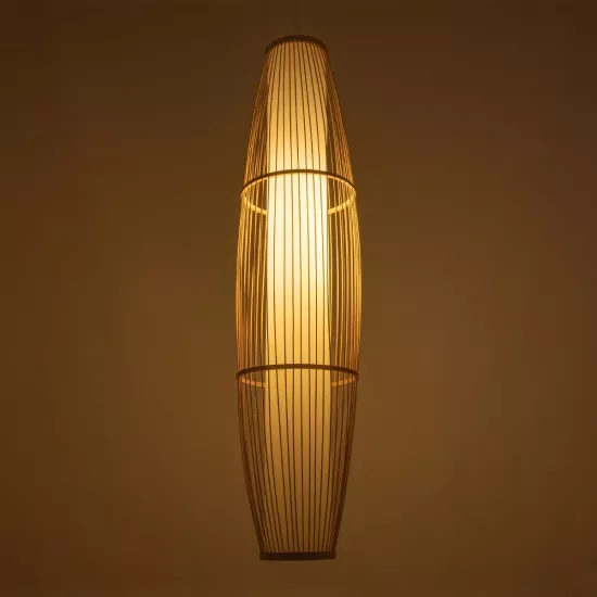 HIBISCUS 00892 Boho Κρεμαστό Φωτιστικό Οροφής με Ντουί 1 x E27 AC 220-240V IP20 - Μπεζ - Μ30 x Π30 x Υ120cm