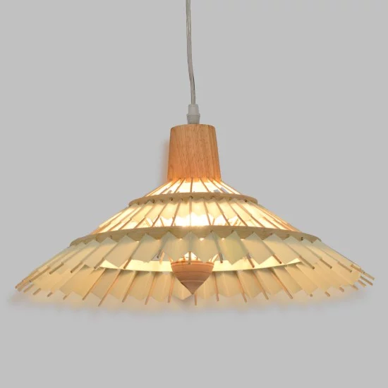 VENTALIA 00897 Boho Κρεμαστό Φωτιστικό Οροφής με Ντουί 1 x E27 AC 220-240V IP20 - Μπεζ - Μ40 x Π40 x Y22cm