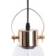 JAVER 00934 Vintage Κρεμαστό Φωτιστικό Καμπάνα Μονόφωτο 1 x E27 IP20 Διάφανο Γυαλί με Ροζ Χρυσό Μέταλλο - Μ14.5 x Π14.5 x Υ28cm JAVER 00934 Vintage Κρεμαστό Φωτιστικό Καμπάνα Μονόφωτο 1 x E27 IP20 Διάφανο Γυαλί με Ροζ Χρυσό Μέταλλο - Μ14.5 x Π14.5 x Υ28cm