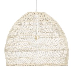 MALIBU 00968 Boho Κρεμαστό Φωτιστικό Οροφής με Ντουί 1 x E27 AC 220-240V IP20 - Μπεζ - Μ40 x Π40 x Υ35cm