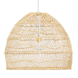 MALIBU 00973 Boho Κρεμαστό Φωτιστικό Οροφής με Ντουί 1 x E27 AC 220-240V IP20 - Μπεζ - Μ40 x Π40 x Υ35cm