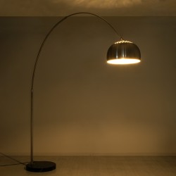 PRAGUE 00992 Μοντέρνο Επιδαπέδιο Φωτιστικό με Ντουί 1 x E27 AC 220-240V IP20 - Χρυσό Βούρτσας - Μ210 x Π45 x Υ220cm