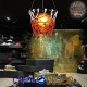 NBA 01027 Μοντέρνο Κρεμαστό Φωτιστικό Οροφής με Ντουί 1 x E27 AC 220-240V IP20 - Μαύρο & Πορτοκαλί - Μ32 x Π32 x Υ58cm NBA 01027 Μοντέρνο Κρεμαστό Φωτιστικό Οροφής με Ντουί 1 x E27 AC 220-240V IP20 - Μαύρο & Πορτοκαλί - Μ32 x Π32 x Υ58cm