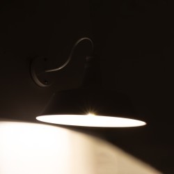 SORD 01051 Vintage Φωτιστικό Τοίχου - Απλίκα με Ντουί 1 x E27 AC 220-240V IP20 - Λευκό - Μ36 x Π42 x Υ32cm