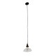 WICKHAM 01075 Vintage Κρεμαστό Φωτιστικό Οροφής με Ντουί 1 x E27 AC 220-240V IP20 - Διάφανο & Χρυσό - Μ24.5 x Π24.5 x Υ15cm