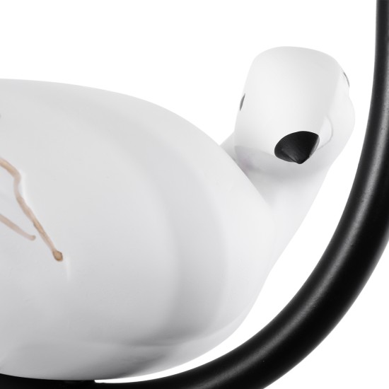 DOVE 01084 Vintage Επιτοίχιο Φωτιστικό Απλίκα Μονόφωτο 1 x E14 IP20 Μαύρο & Λευκό Μέταλλο με Μπεζ Ύφασμα - Μ30 x Π15 x Υ36cm DOVE 01084 Vintage Επιτοίχιο Φωτιστικό Απλίκα Μονόφωτο 1 x E14 IP20 Μαύρο & Λευκό Μέταλλο με Μπεζ Ύφασμα - Μ30 x Π15 x Υ36cm