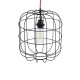 PARROT 01099 Μοντέρνο Κρεμαστό Φωτιστικό Πλέγμα Μονόφωτο 1 x E27 IP20 Μαύρο Μέταλλο - Μ28 x Π28 x Υ30cm PARROT 01099 Μοντέρνο Κρεμαστό Φωτιστικό Πλέγμα Μονόφωτο 1 x E27 IP20 Μαύρο Μέταλλο - Μ28 x Π28 x Υ30cm