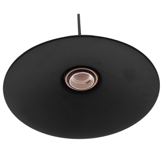 CARAVEL 01167 Vintage Κρεμαστό Φωτιστικό Οροφής με Ντουί 1 x E27 AC 220-240V IP20 - Μαύρο & Χρυσό - Μ22 x Π22 x Υ13cm CARAVEL 01167 Vintage Κρεμαστό Φωτιστικό Οροφής με Ντουί 1 x E27 AC 220-240V IP20 - Μαύρο & Χρυσό - Μ22 x Π22 x Υ13cm