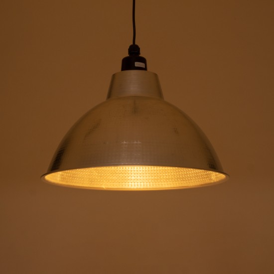 LOUVE 01178 Vintage Κρεμαστό Φωτιστικό Οροφής με Ντουί 1 x E27 AC 220-240V IP20 - Ασημί & Μαύρο - Μ40 x Π40 x Y30cm LOUVE 01178 Vintage Κρεμαστό Φωτιστικό Οροφής με Ντουί 1 x E27 AC 220-240V IP20 - Ασημί & Μαύρο - Μ40 x Π40 x Y30cm