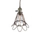 FLOWERON 01180 Vintage Κρεμαστό Φωτιστικό Πλέγμα Μονόφωτο 1 x E27 IP20 Χάλκινο & Μπρούτζινο Μέταλλο - Μ10 x Π10 x Y20cm FLOWERON 01180 Vintage Κρεμαστό Φωτιστικό Πλέγμα Μονόφωτο 1 x E27 IP20 Χάλκινο & Μπρούτζινο Μέταλλο - Μ10 x Π10 x Y20cm