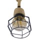HELLET 01182 Vintage Κρεμαστό Φωτιστικό Πλέγμα Μονόφωτο 1 x E27 IP20 Μαύρο Μέταλλο με Μπεζ Σχοινί - Μ16 x Π16 x Υ25cm HELLET 01182 Vintage Κρεμαστό Φωτιστικό Πλέγμα Μονόφωτο 1 x E27 IP20 Μαύρο Μέταλλο με Μπεζ Σχοινί - Μ16 x Π16 x Υ25cm